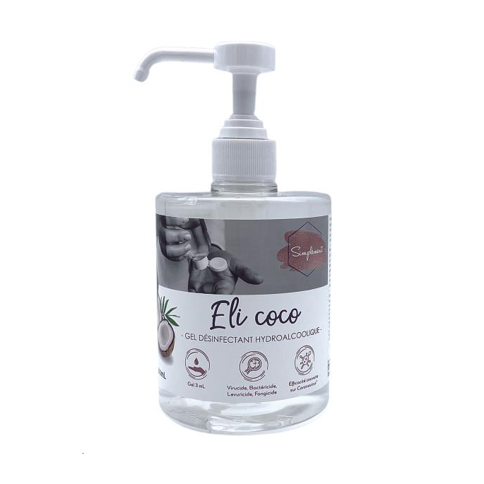 GEL HYDROALCOOLIQUE 500ML COCO