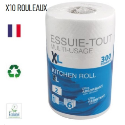 10 ESSUIE-TOUT 10 ROULEAUX 300FTS