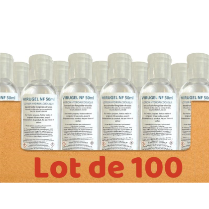 100 FLACONS 50ML LOTION HYDRO