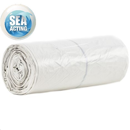 1000 SACS POUBELLE 10L HD 10µ BLANC