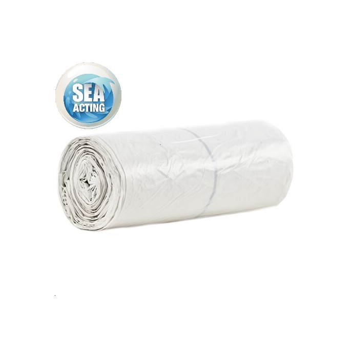 1000 SACS POUBELLE 20L HD 11µ BLANC