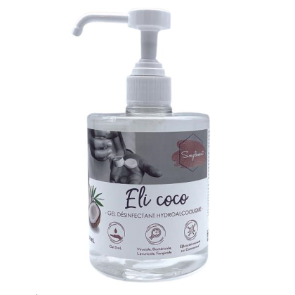 GEL HYDROALCOOLIQUE 500ML COCO