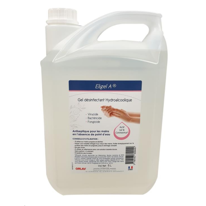 GEL HYDROALCOOLIQUE - BIDON 5L