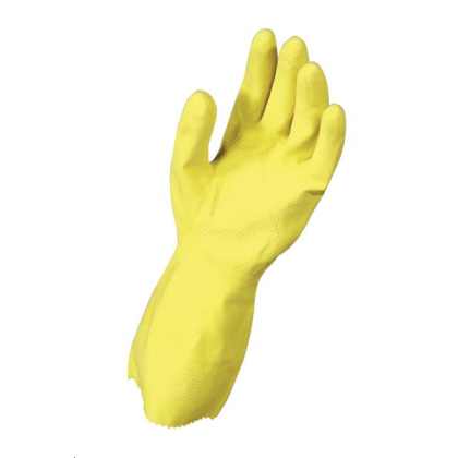 PAIRE DE GANTS DE MENAGE JAUNES