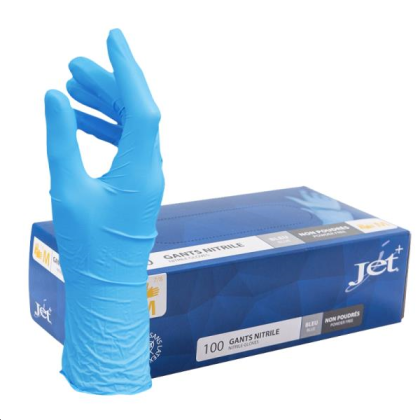 BOITE DE 100 GANTS NITRILE