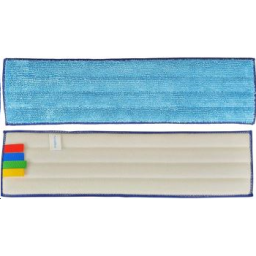 FRANGE EPAISSE VELCRO BLEUE 40CM